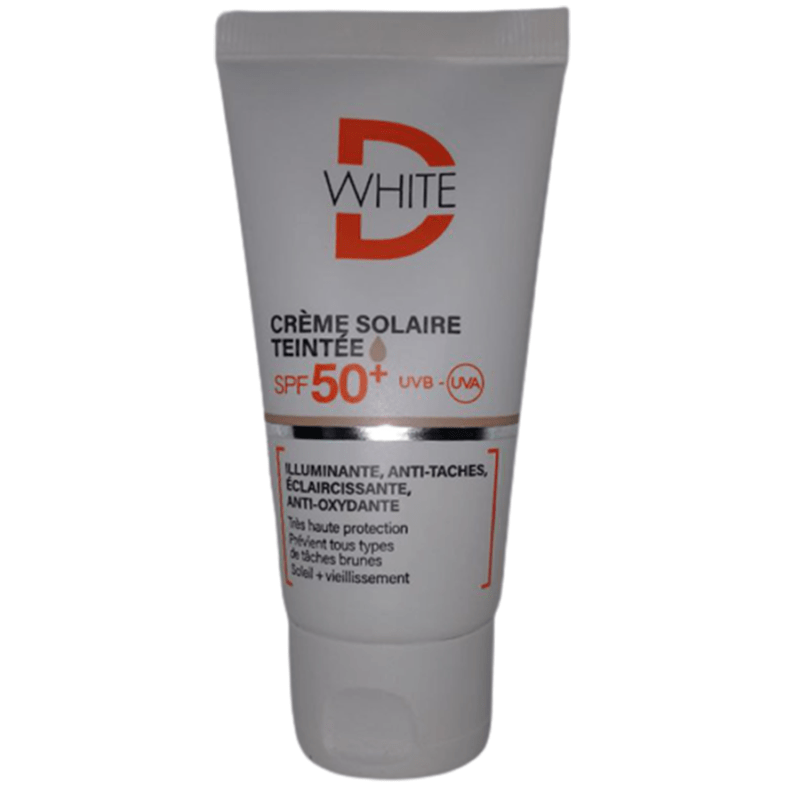 D White Creme Solaire Spf 50 Invisible 50ml Alfariscosmetique