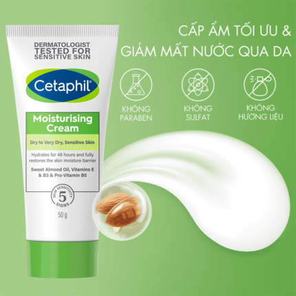 CETAPHIL MOISTURIZING CREAM 50G