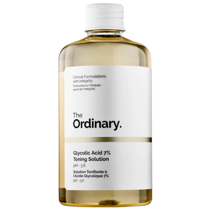 The Ordinary Solution tonifiante exfoliante à l’acide glycolique