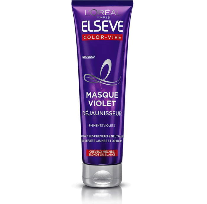 L'Oréal Paris Elsève Color-Vive Masque Violet Déjaunisseur 150 ml